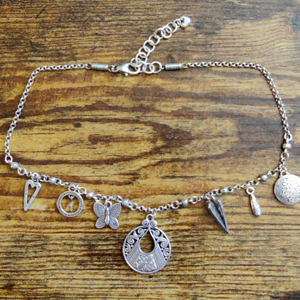 Brighton Necklace 15 inch 7 charms